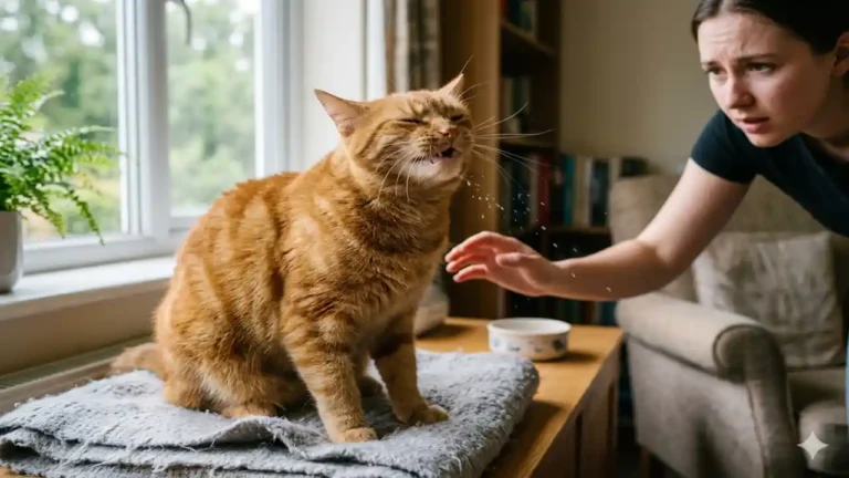 cat sneezing a lot