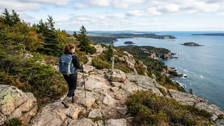 maine hiking acadia