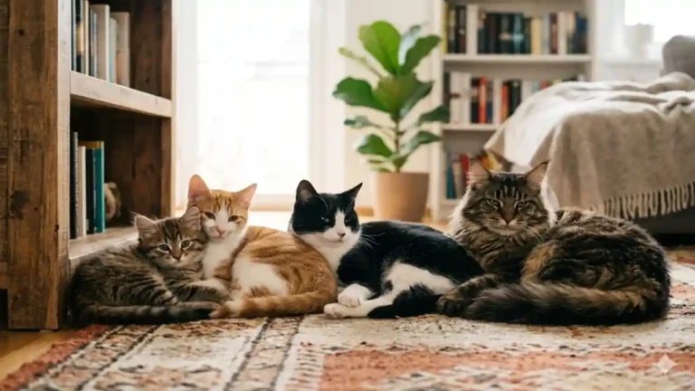 when do cats stop growing