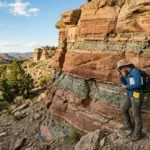 infer geologic history from a new mexico outcrop​
