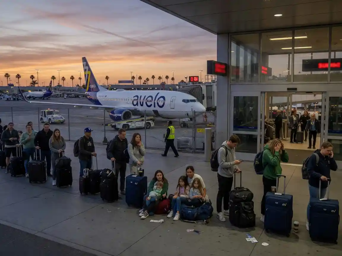 avelo airlines west coast flights cancellation