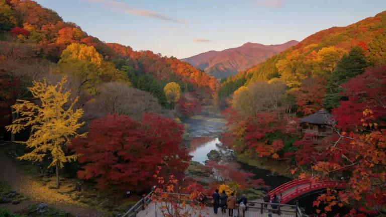 best places to see autumn leaves japan