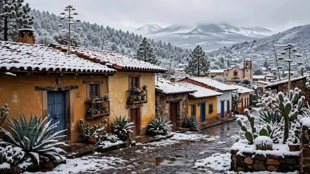 does it snow in mexico