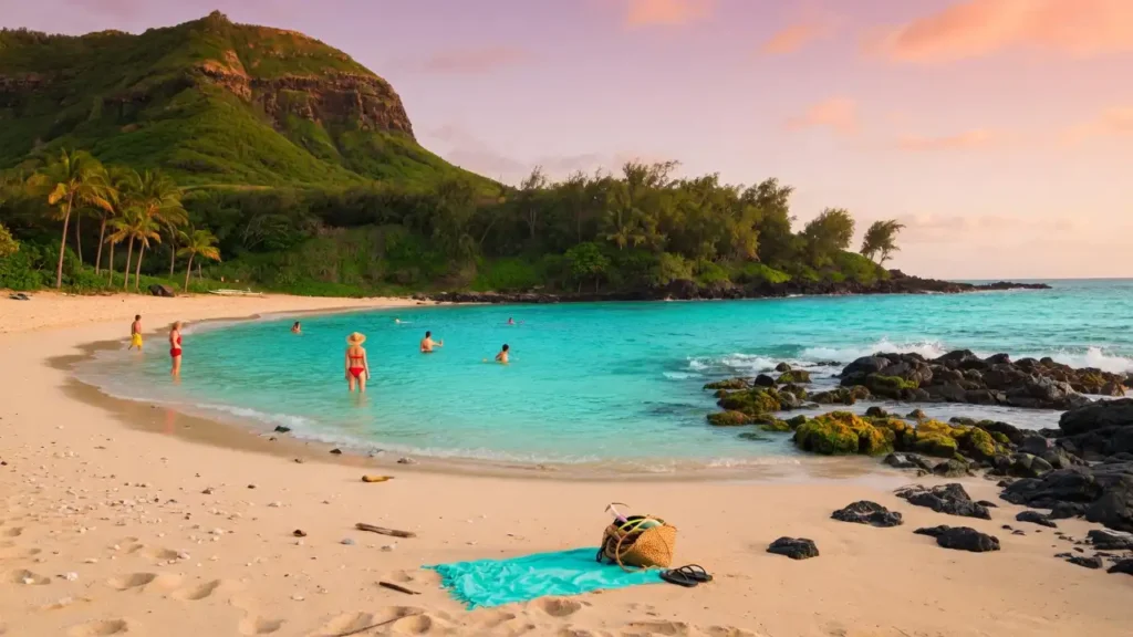 nice beaches in oahu