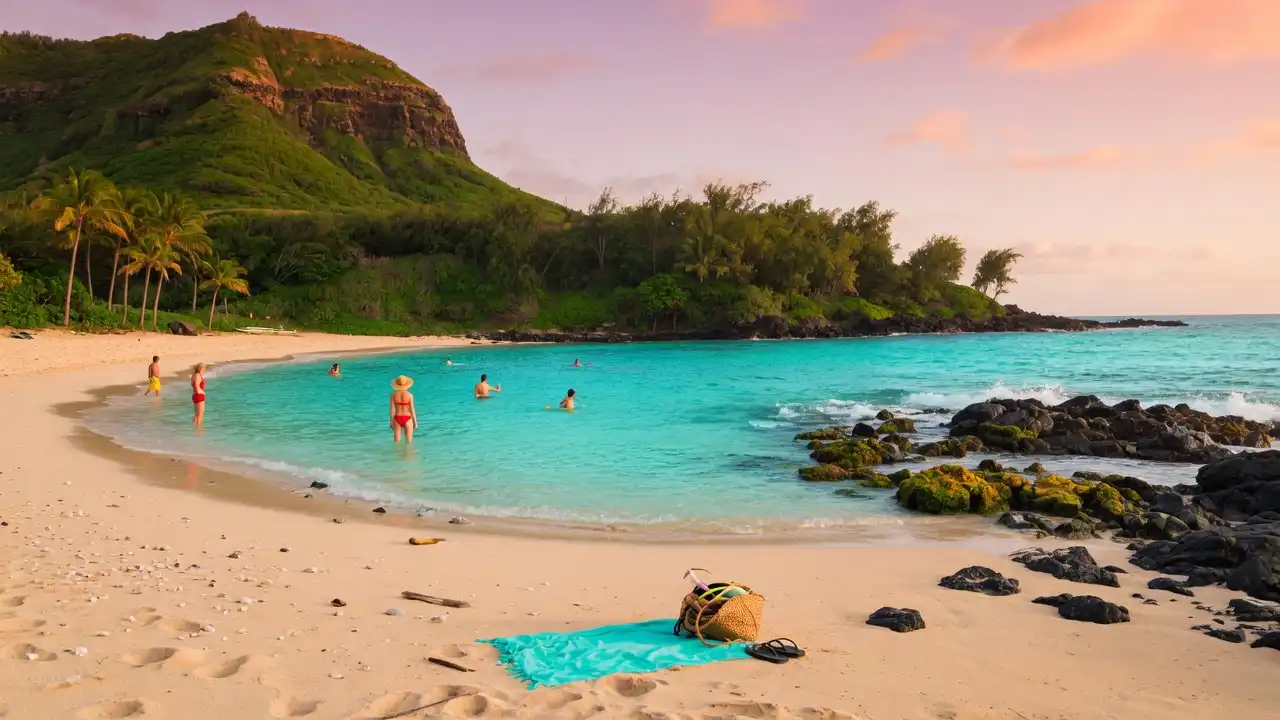 nice beaches in oahu