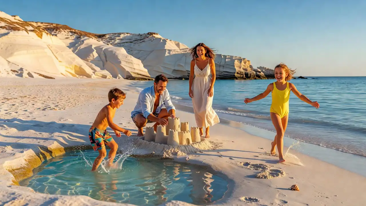 what to do in milos for 6 days kids