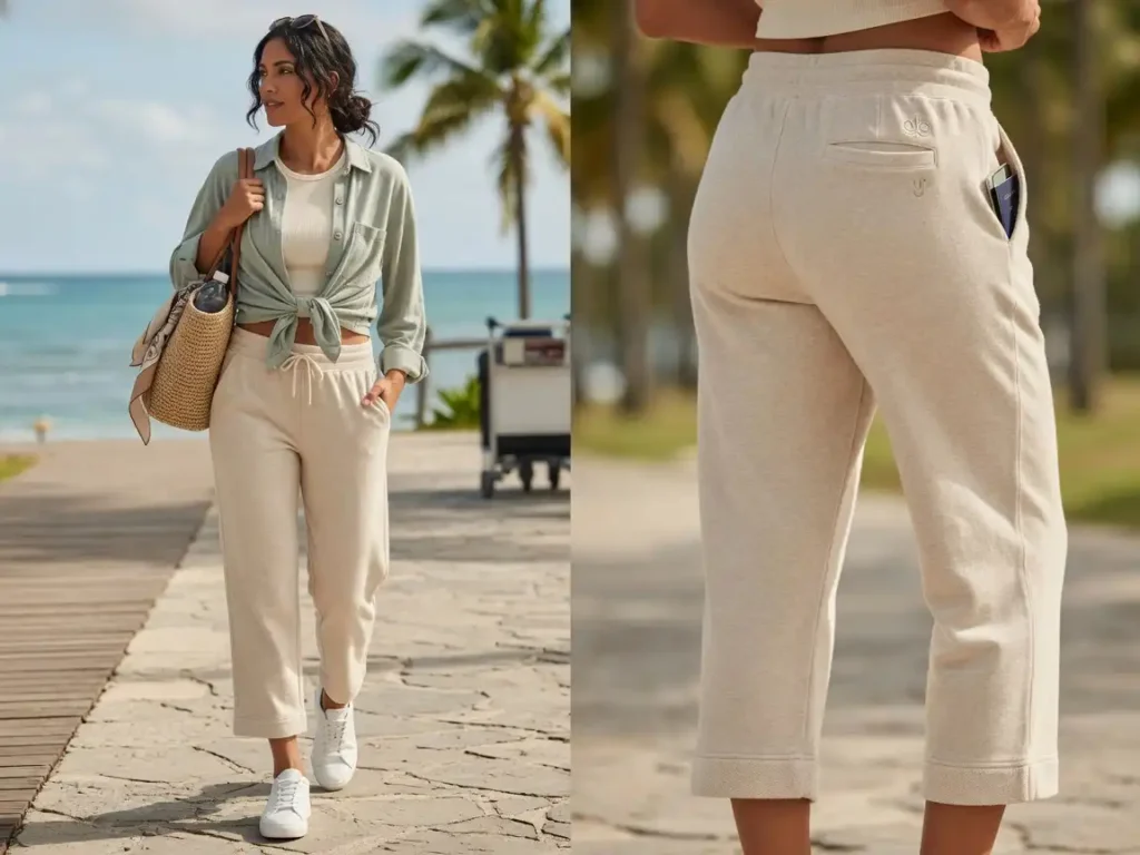 women's ypb on the go travel terry pant