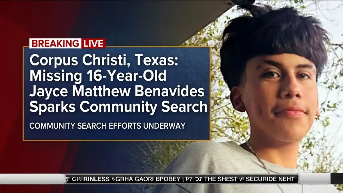Corpus Christi, Texas: Missing 16-Year-Old Jayce Matthew Benavides Sparks Community Search