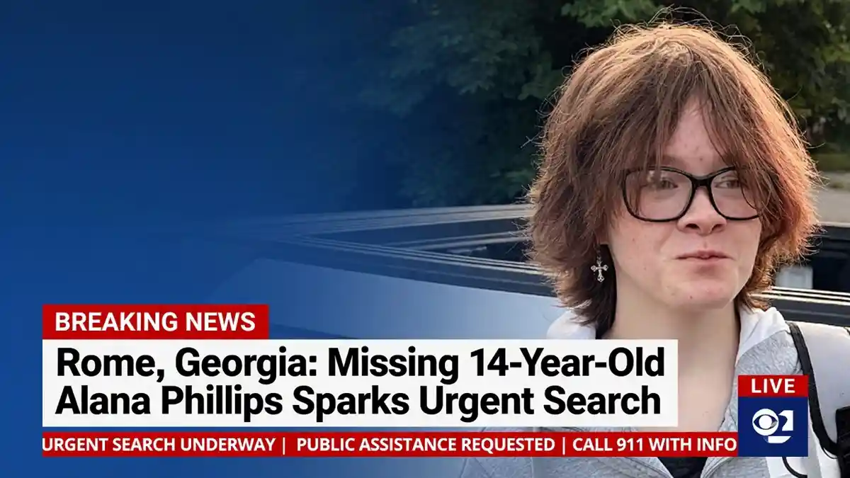 Rome, Georgia: Missing 14-Year-Old Alana Phillips Sparks Urgent Search