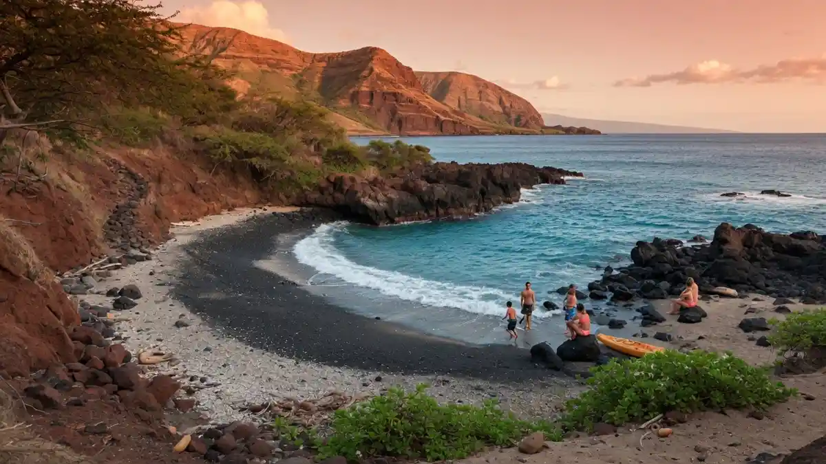 manini owali beach kua bay