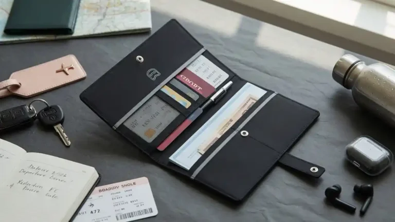 rfid blocking nylon slimvelope checkbook