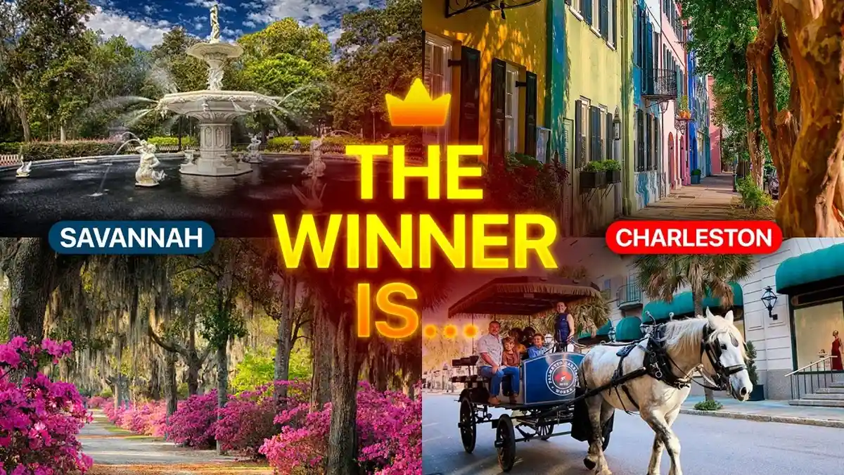 charleston sc to savannah ga