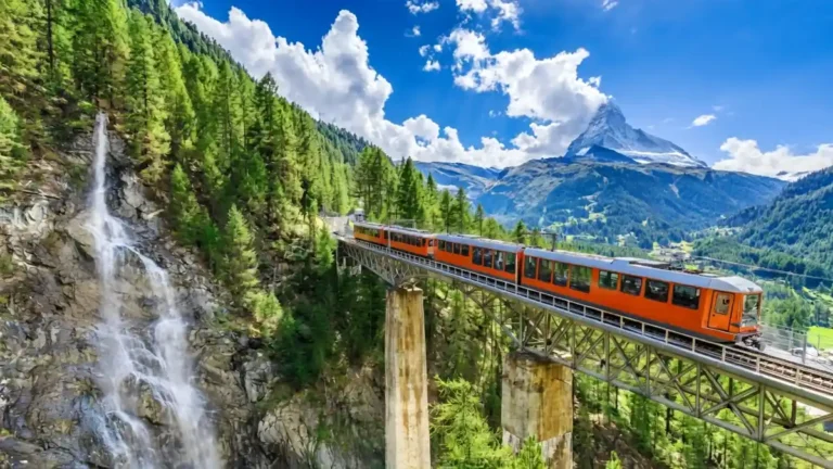 train travel in switzerland